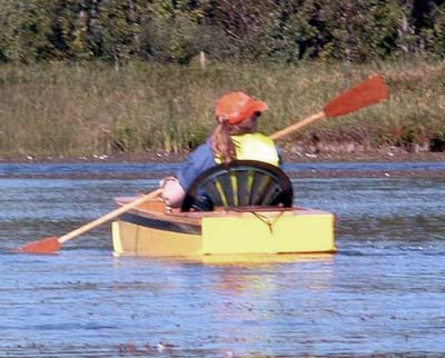 Me and my Flats Rat, Herk , on Hundred Acre Pond at