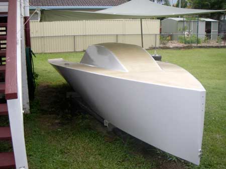 builder with “stitch-and-glue” method ensures a light, solid hull 