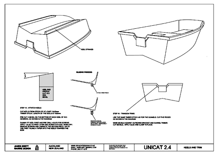 curious about the V-hull design of this dinghy on Duckworks. If it 