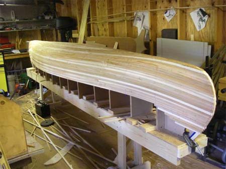 Cedar Strip Canoe Building