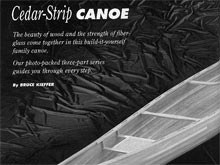 Also Free Cedar Strip Canoe plans in PDF format: