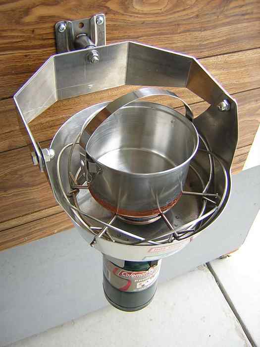 Rail mounted gimballed stove Cruising Anarchy Sailing Anarchy Forums