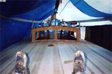 ‘Strip-planked’ Deck.