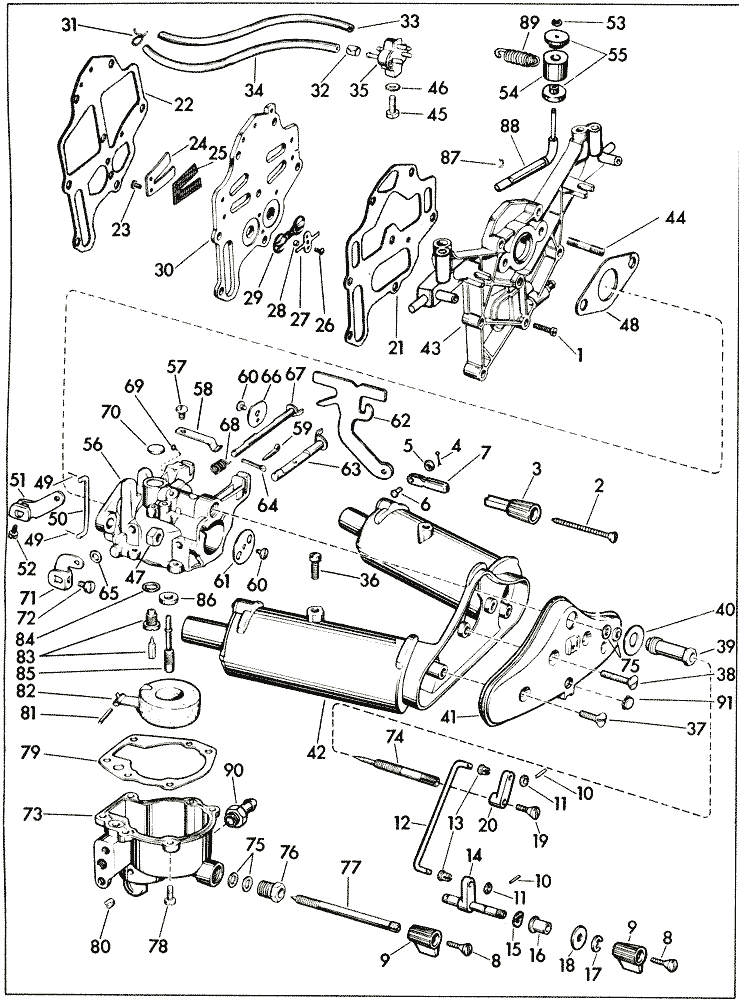 Duckworks 1990 70 hp evinrude wiring diagram schematic 
