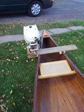 duckworks - a canoe motor mount